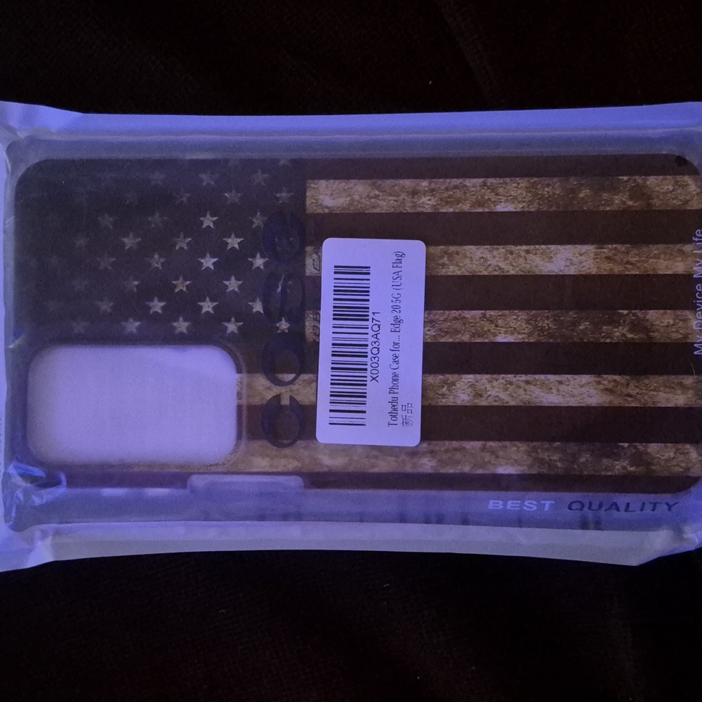 Nip Moto Edge 20 Case American Flag